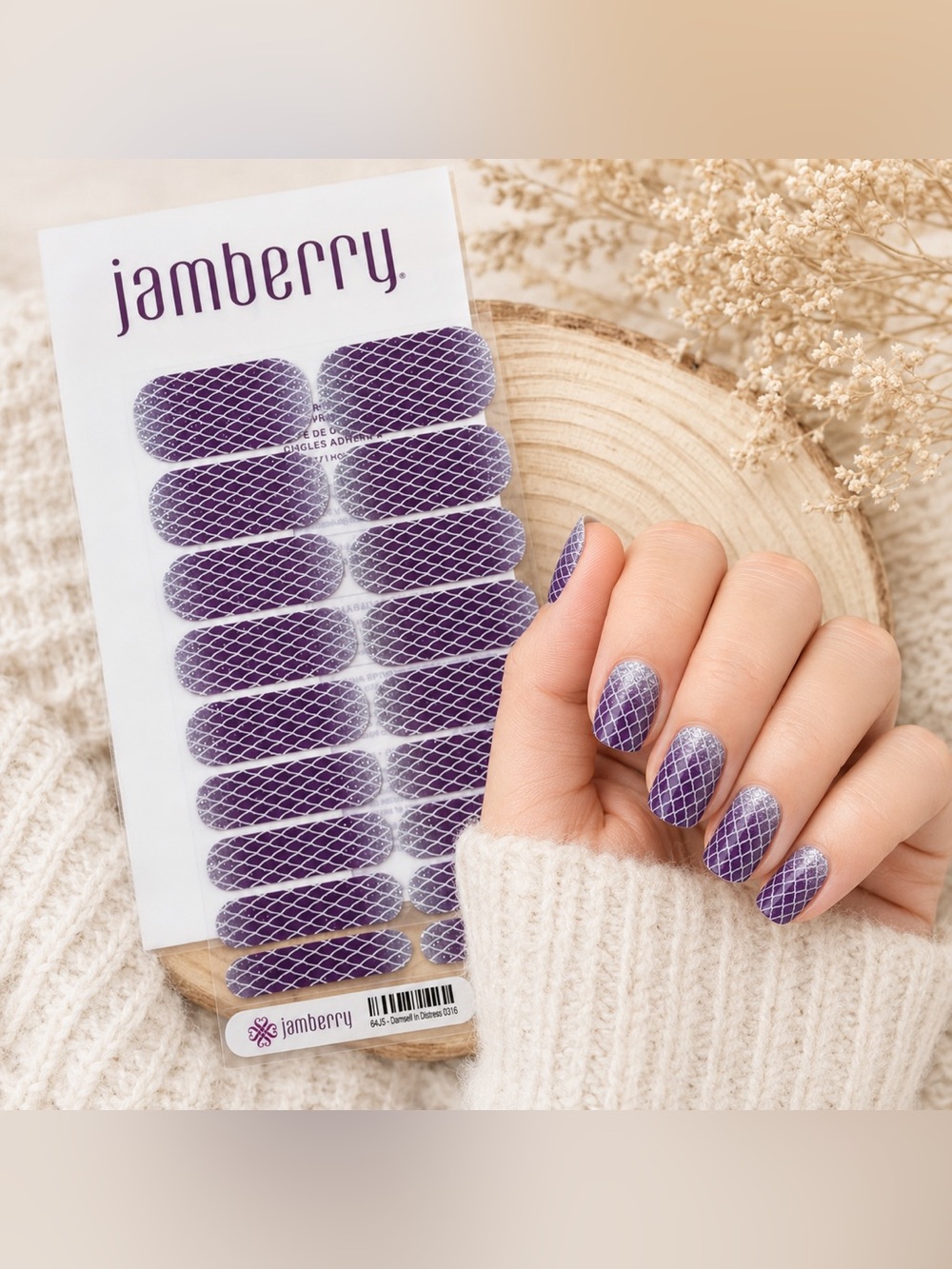 Jamberry Nail Wraps: Damsel in Distress | Buy Three Get One Free